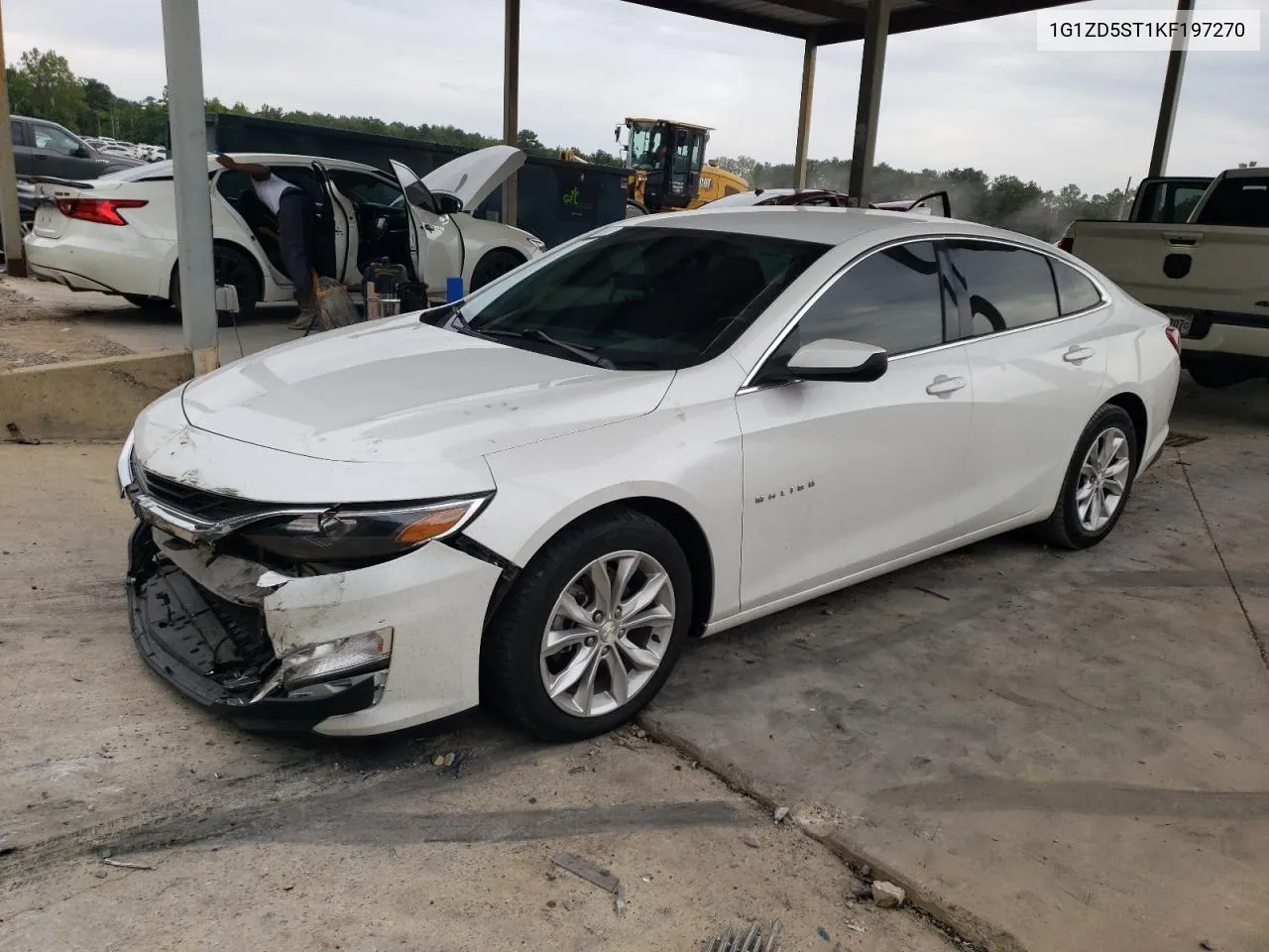 2019 Chevrolet Malibu Lt VIN: 1G1ZD5ST1KF197270 Lot: 70507194