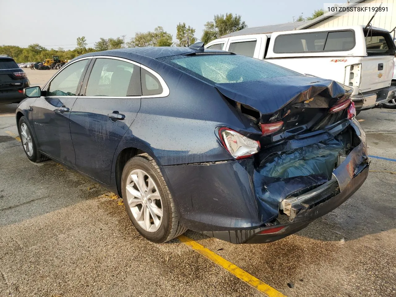 2019 Chevrolet Malibu Lt VIN: 1G1ZD5ST8KF192891 Lot: 70510714