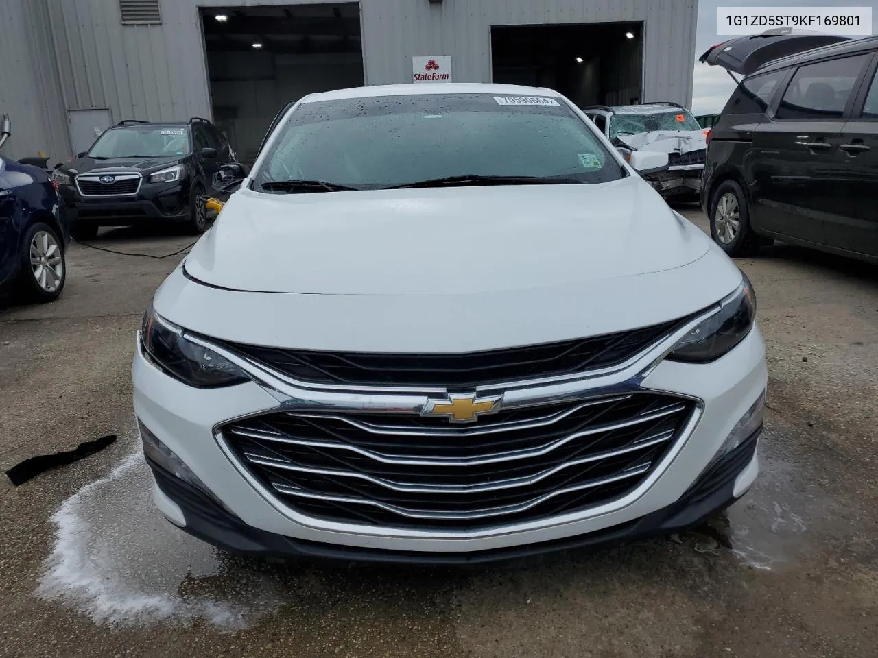 2019 Chevrolet Malibu Lt VIN: 1G1ZD5ST9KF169801 Lot: 70590664