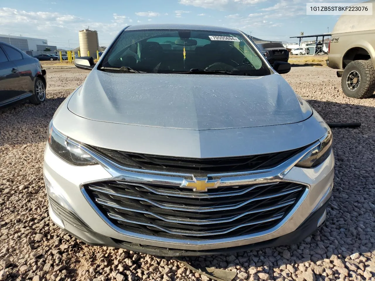 2019 Chevrolet Malibu Ls VIN: 1G1ZB5ST8KF223076 Lot: 70595694