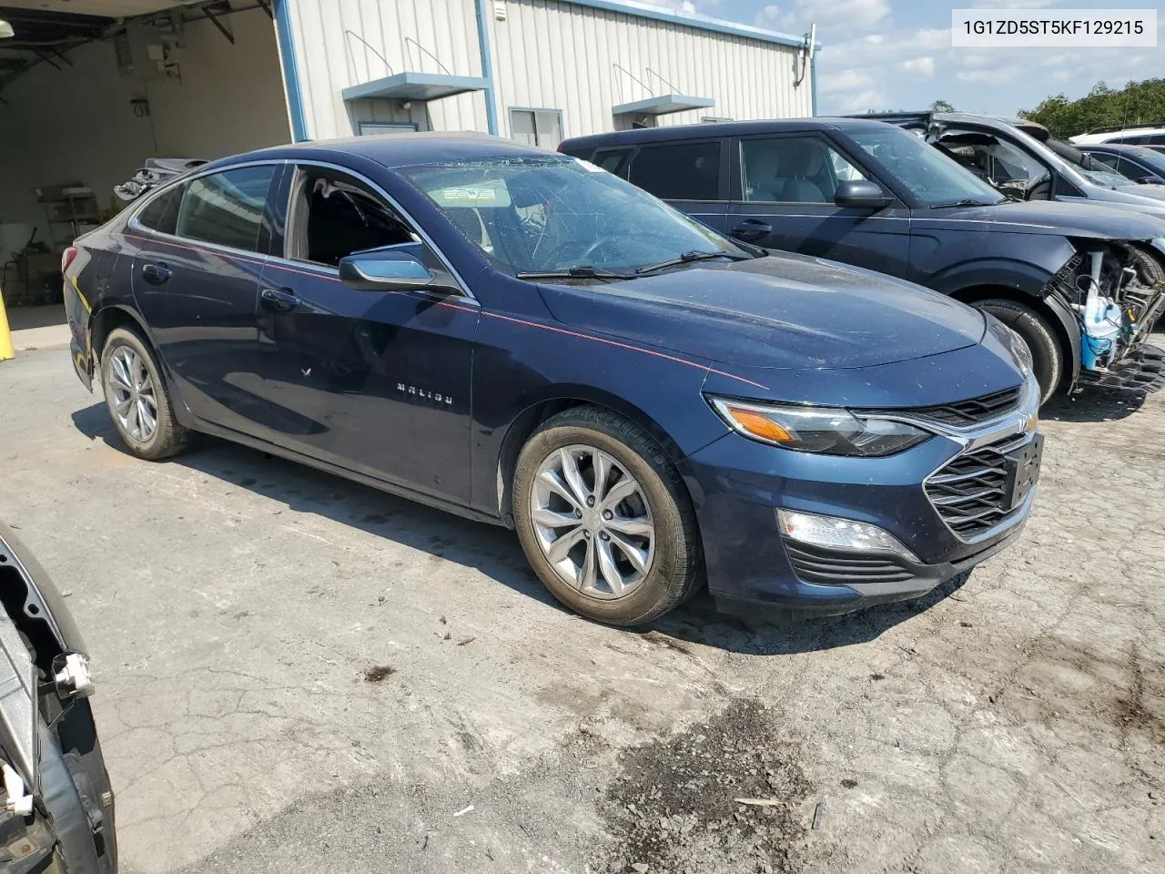 2019 Chevrolet Malibu Lt VIN: 1G1ZD5ST5KF129215 Lot: 70650684