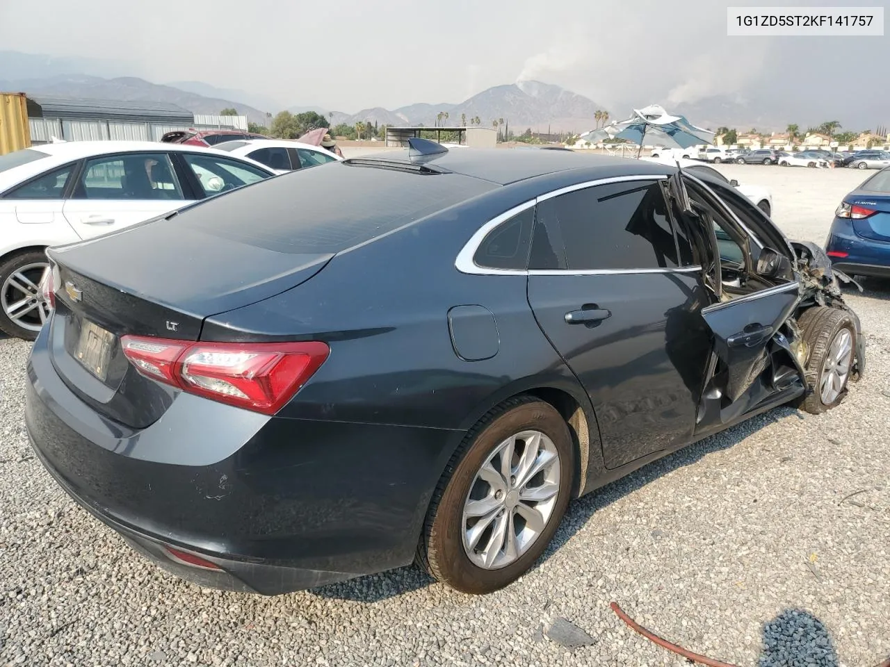 2019 Chevrolet Malibu Lt VIN: 1G1ZD5ST2KF141757 Lot: 70888394