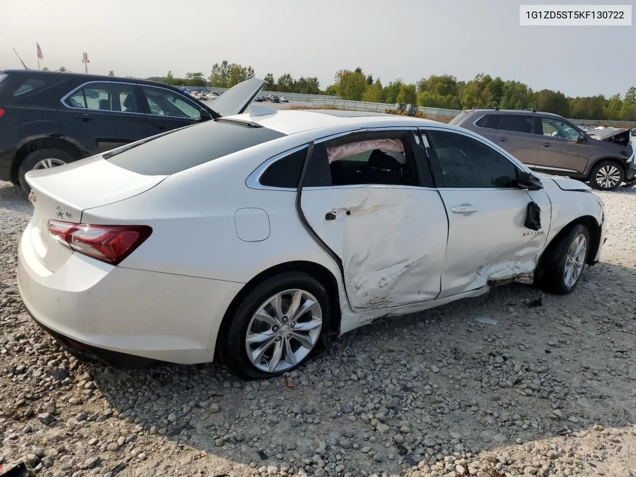 2019 Chevrolet Malibu Lt VIN: 1G1ZD5ST5KF130722 Lot: 70905884