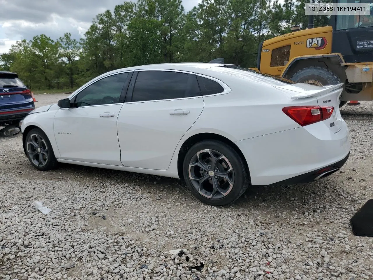 2019 Chevrolet Malibu Rs VIN: 1G1ZG5ST1KF194411 Lot: 71061304