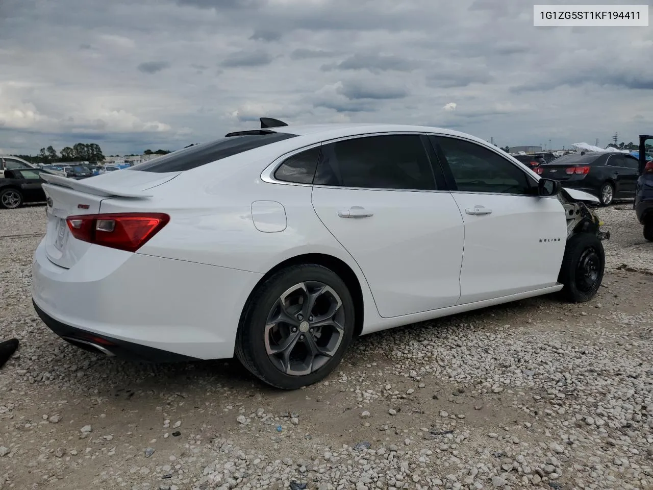 2019 Chevrolet Malibu Rs VIN: 1G1ZG5ST1KF194411 Lot: 71061304