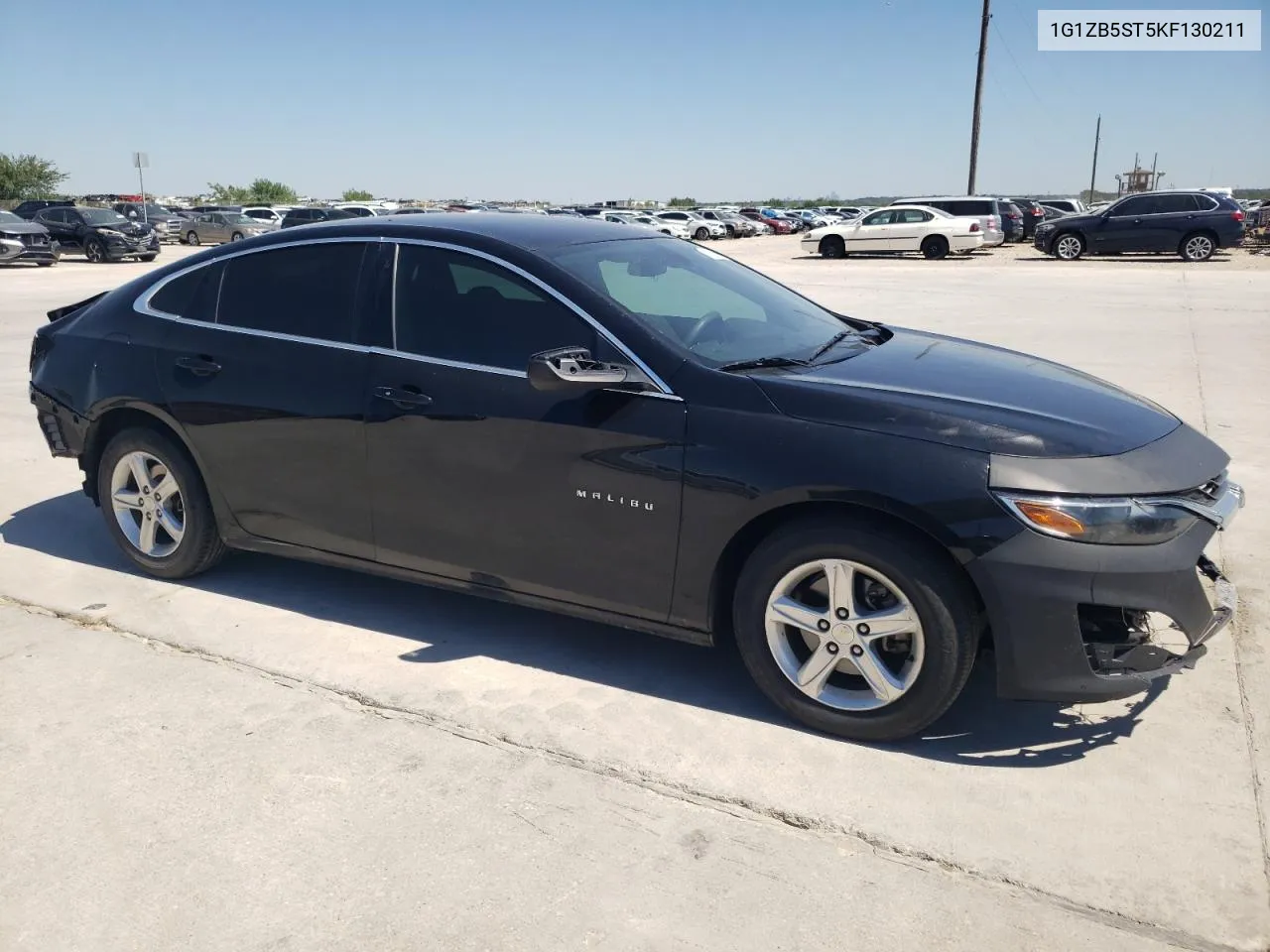 2019 Chevrolet Malibu Ls VIN: 1G1ZB5ST5KF130211 Lot: 71068944