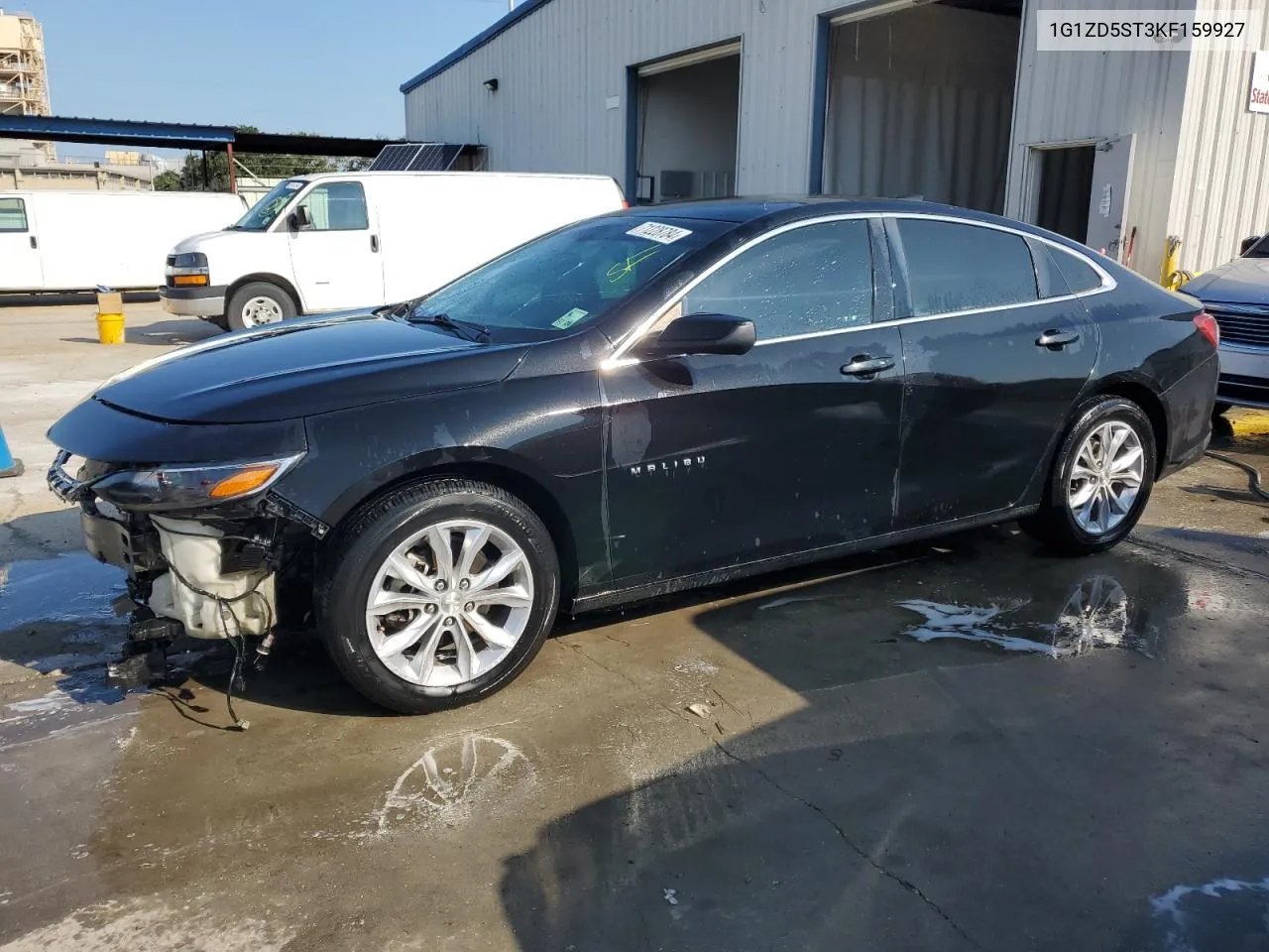 2019 Chevrolet Malibu Lt VIN: 1G1ZD5ST3KF159927 Lot: 71228784