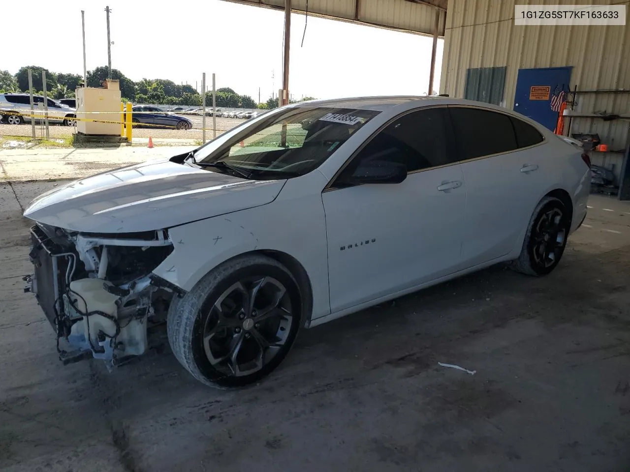 2019 Chevrolet Malibu Rs VIN: 1G1ZG5ST7KF163633 Lot: 71418854