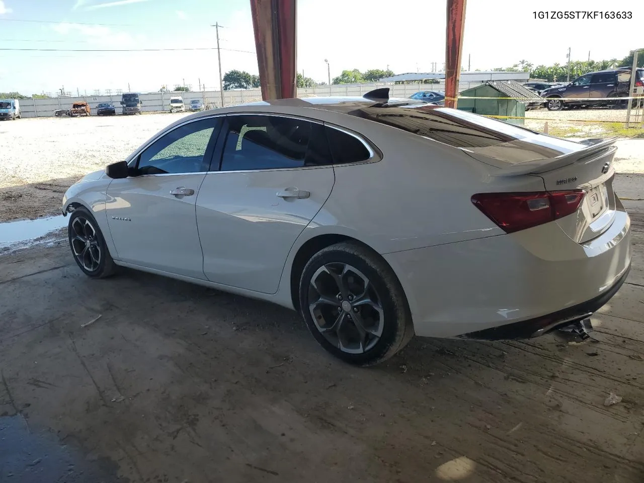 2019 Chevrolet Malibu Rs VIN: 1G1ZG5ST7KF163633 Lot: 71418854