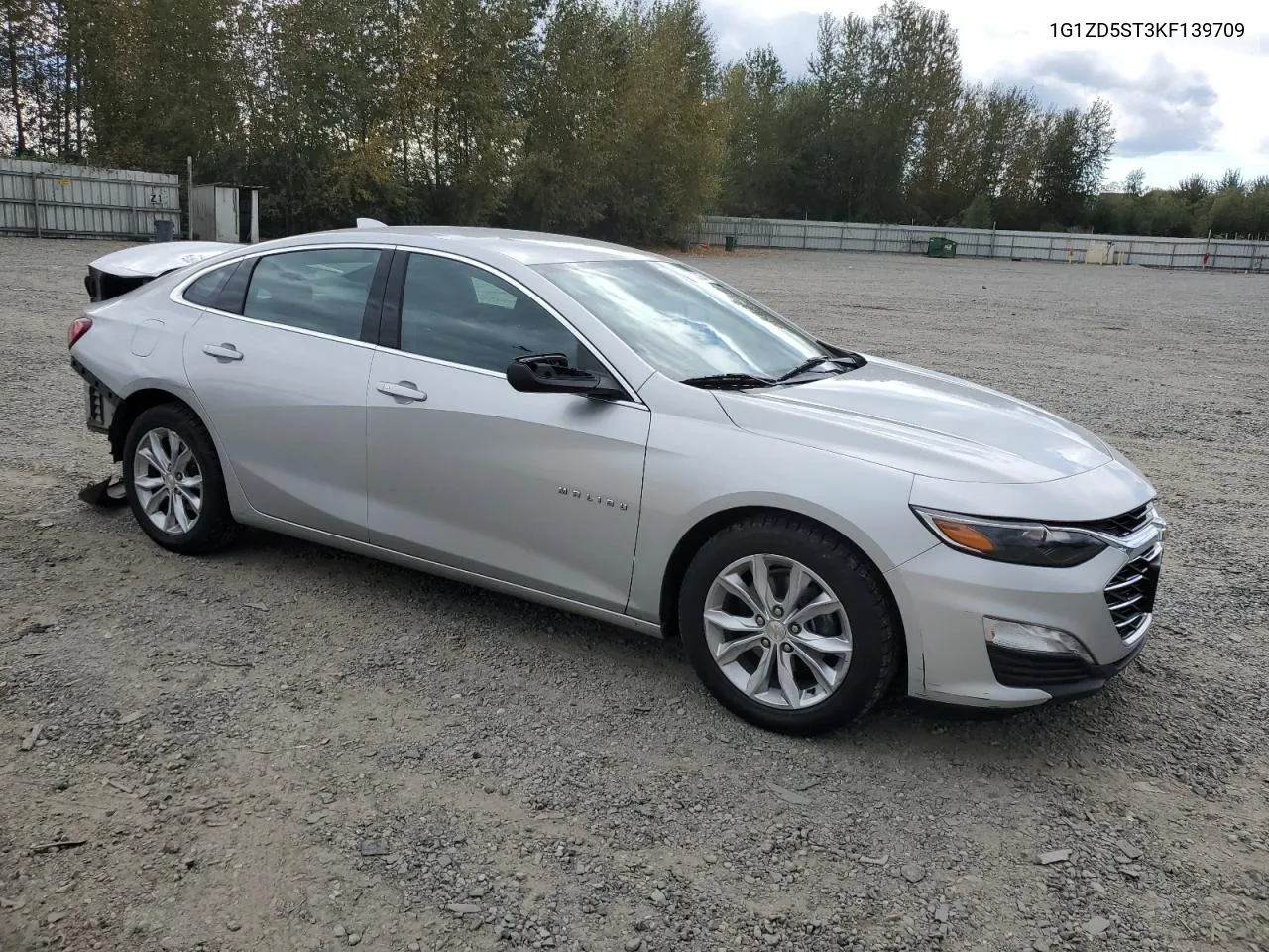 2019 Chevrolet Malibu Lt VIN: 1G1ZD5ST3KF139709 Lot: 71433254