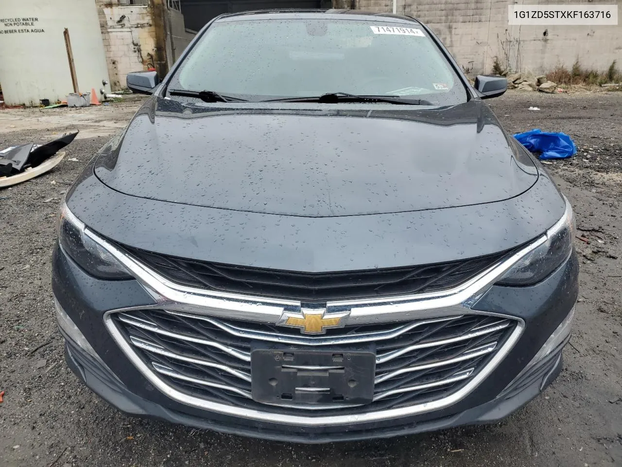 2019 Chevrolet Malibu Lt VIN: 1G1ZD5STXKF163716 Lot: 71471914