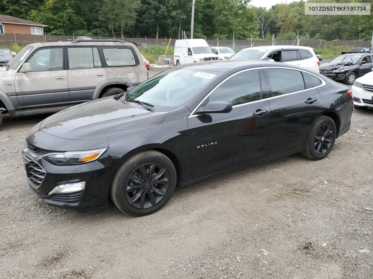 2019 Chevrolet Malibu Lt VIN: 1G1ZD5ST9KF191734 Lot: 71548654