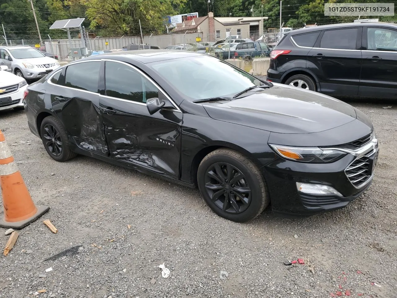 2019 Chevrolet Malibu Lt VIN: 1G1ZD5ST9KF191734 Lot: 71548654