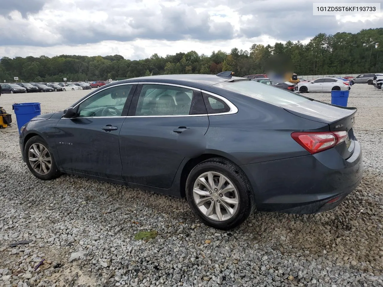 2019 Chevrolet Malibu Lt VIN: 1G1ZD5ST6KF193733 Lot: 71551644