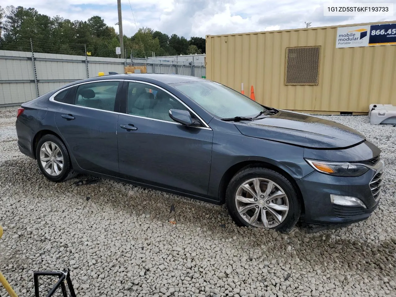 2019 Chevrolet Malibu Lt VIN: 1G1ZD5ST6KF193733 Lot: 71551644