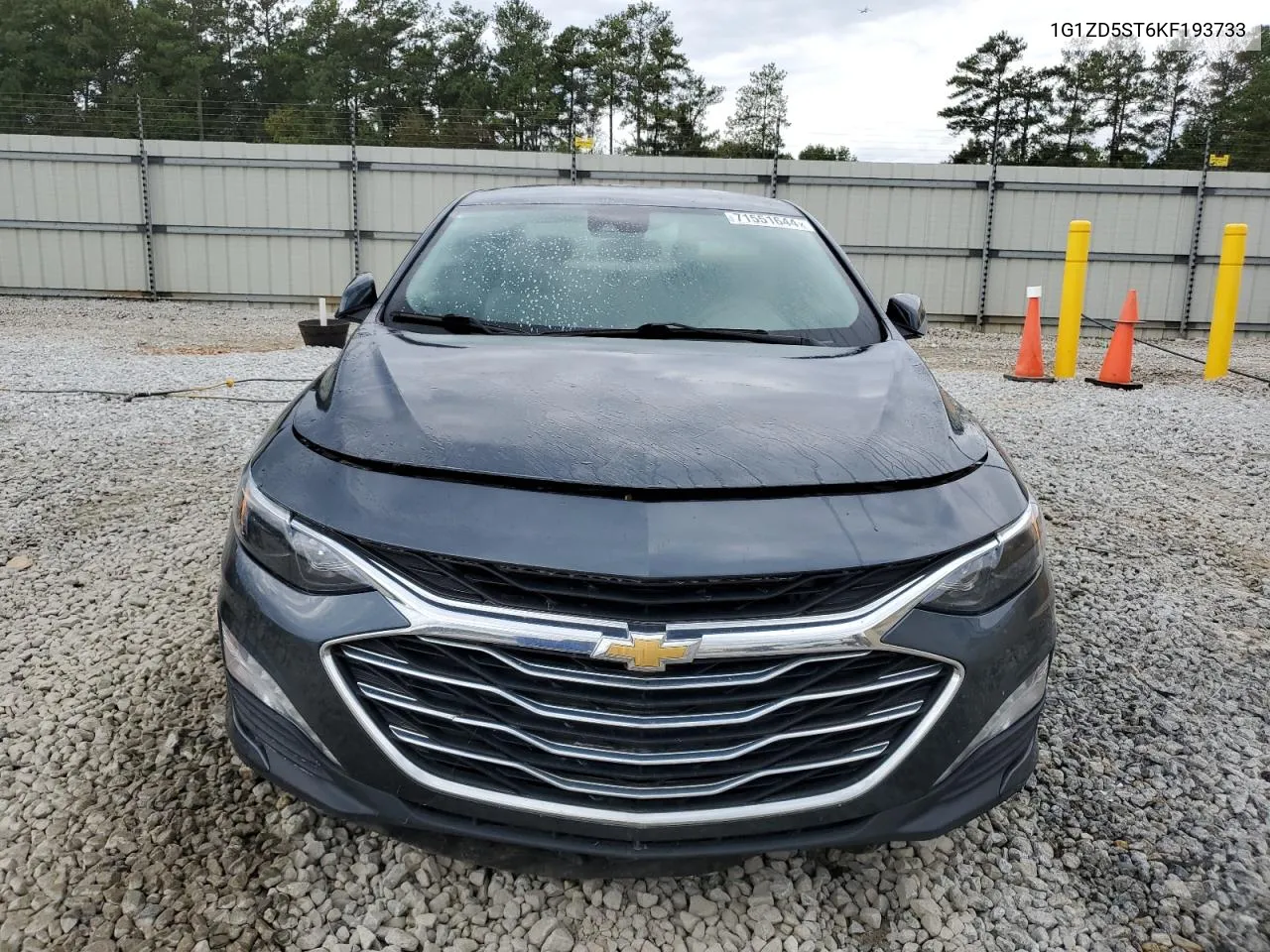 2019 Chevrolet Malibu Lt VIN: 1G1ZD5ST6KF193733 Lot: 71551644