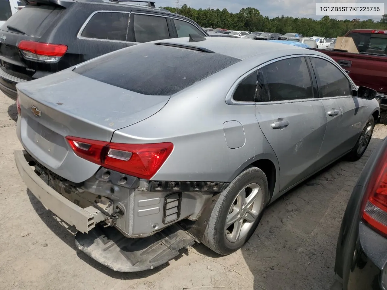 2019 Chevrolet Malibu Ls VIN: 1G1ZB5ST7KF225756 Lot: 71630104