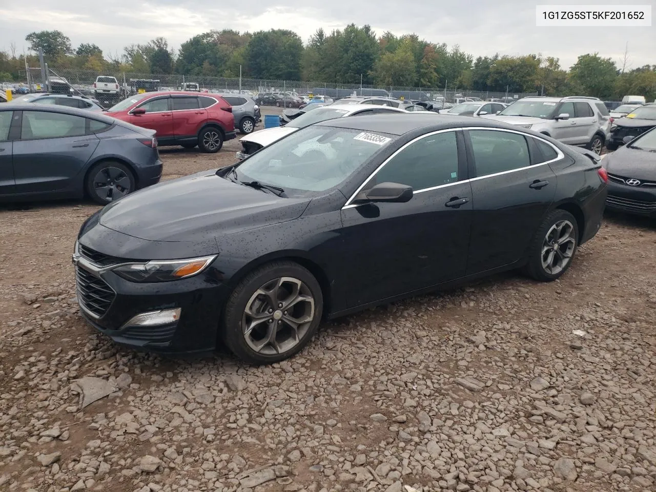 1G1ZG5ST5KF201652 2019 Chevrolet Malibu Rs