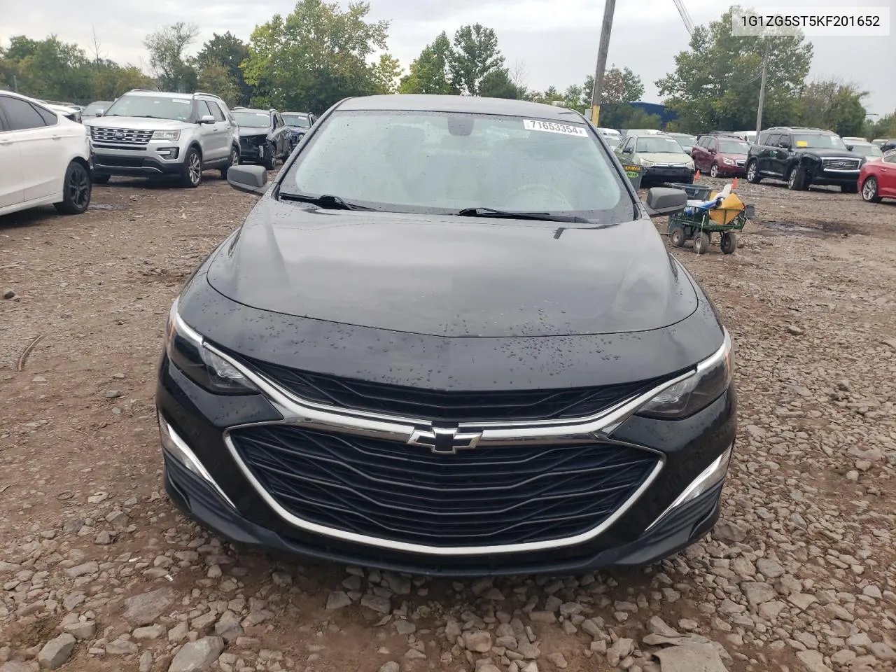 2019 Chevrolet Malibu Rs VIN: 1G1ZG5ST5KF201652 Lot: 71653354