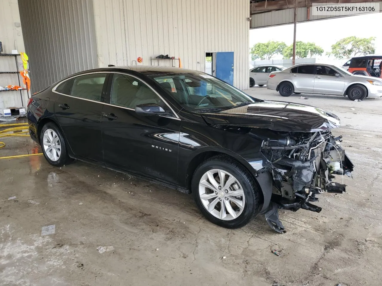 2019 Chevrolet Malibu Lt VIN: 1G1ZD5ST5KF163106 Lot: 71827374