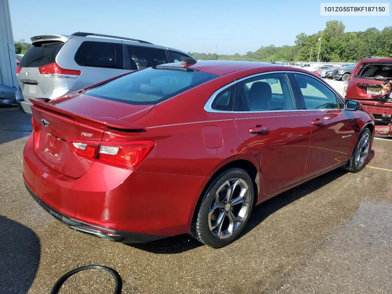 2019 Chevrolet Malibu Rs VIN: 1G1ZG5ST8KF187150 Lot: 71838024