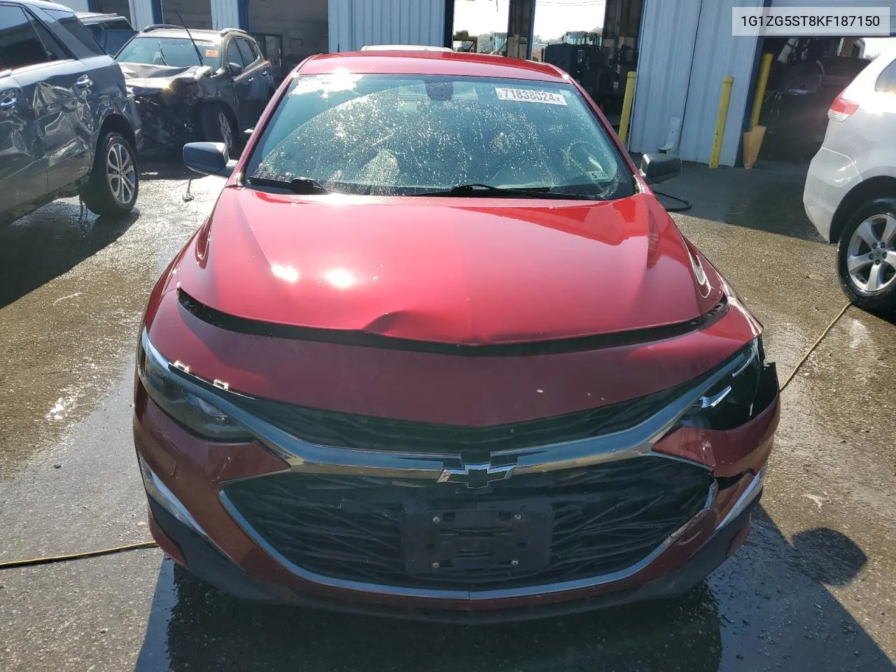 2019 Chevrolet Malibu Rs VIN: 1G1ZG5ST8KF187150 Lot: 71838024