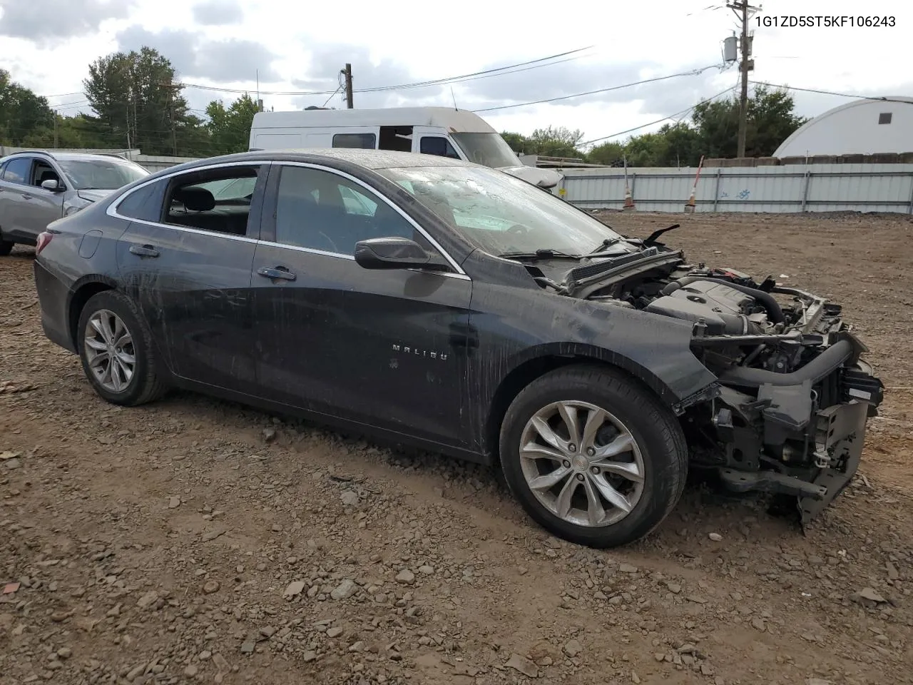 2019 Chevrolet Malibu Lt VIN: 1G1ZD5ST5KF106243 Lot: 71852014