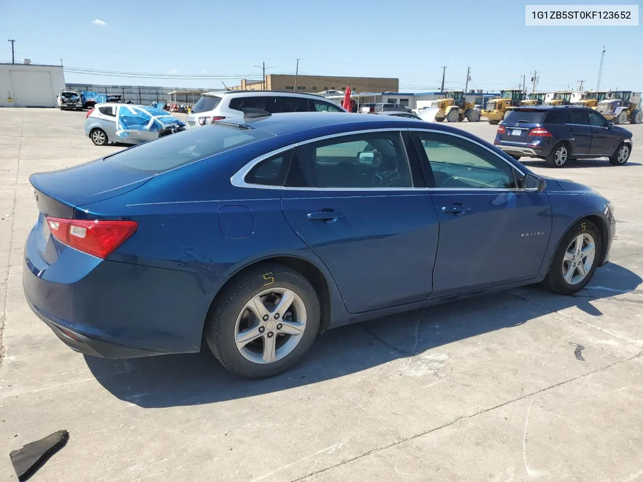 2019 Chevrolet Malibu Ls VIN: 1G1ZB5ST0KF123652 Lot: 71876234