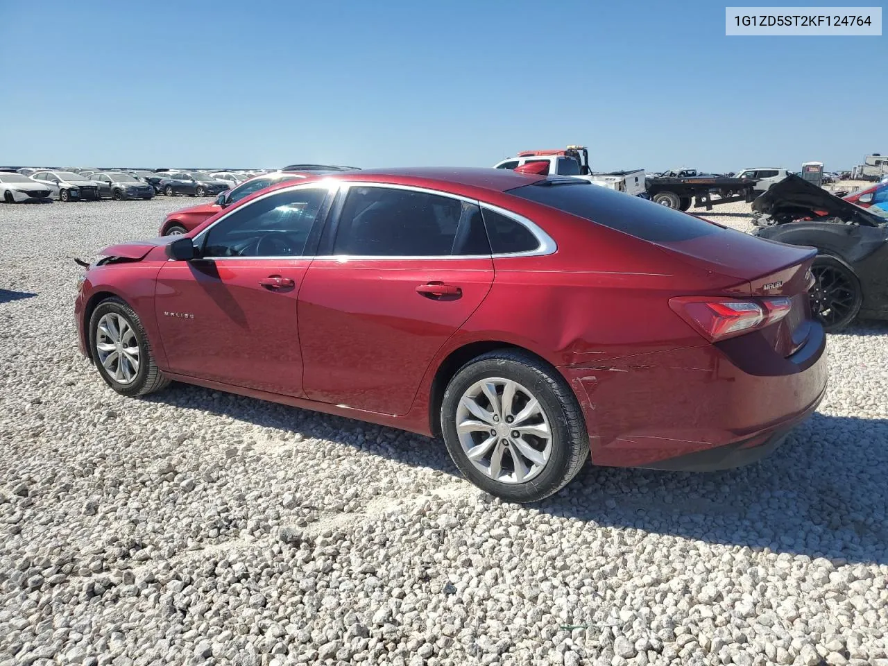 2019 Chevrolet Malibu Lt VIN: 1G1ZD5ST2KF124764 Lot: 72161994