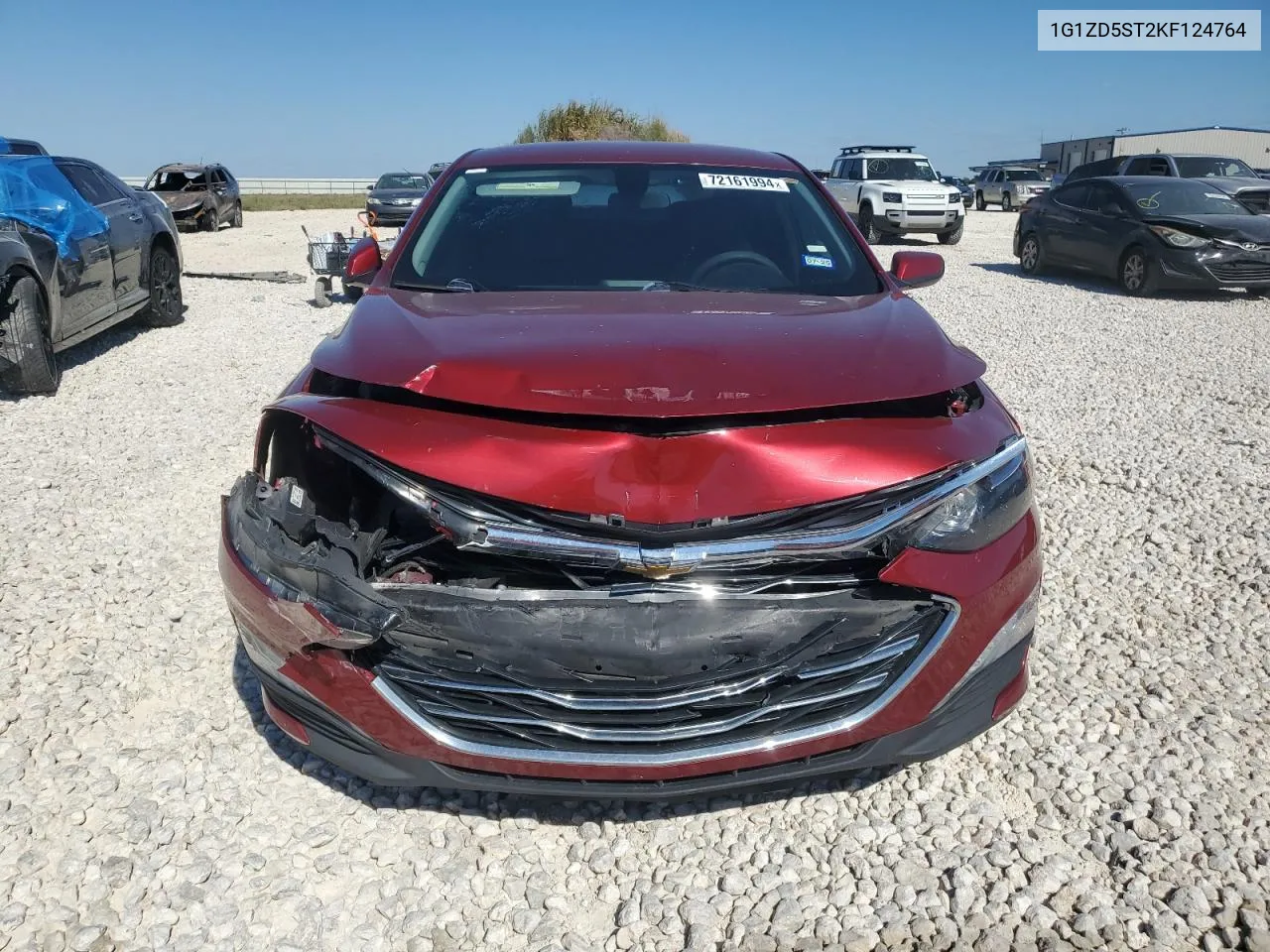 1G1ZD5ST2KF124764 2019 Chevrolet Malibu Lt