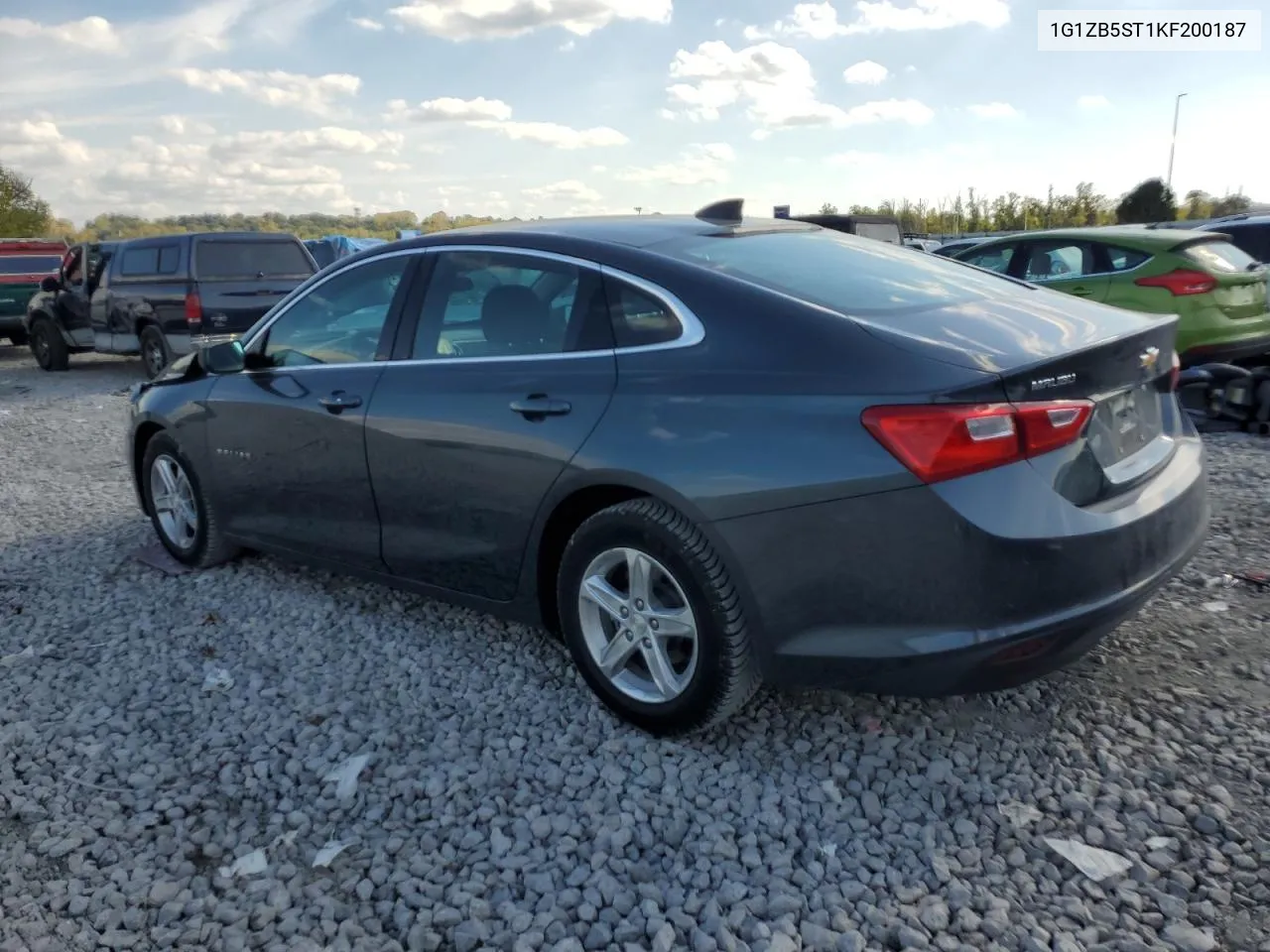 2019 Chevrolet Malibu Ls VIN: 1G1ZB5ST1KF200187 Lot: 72331474