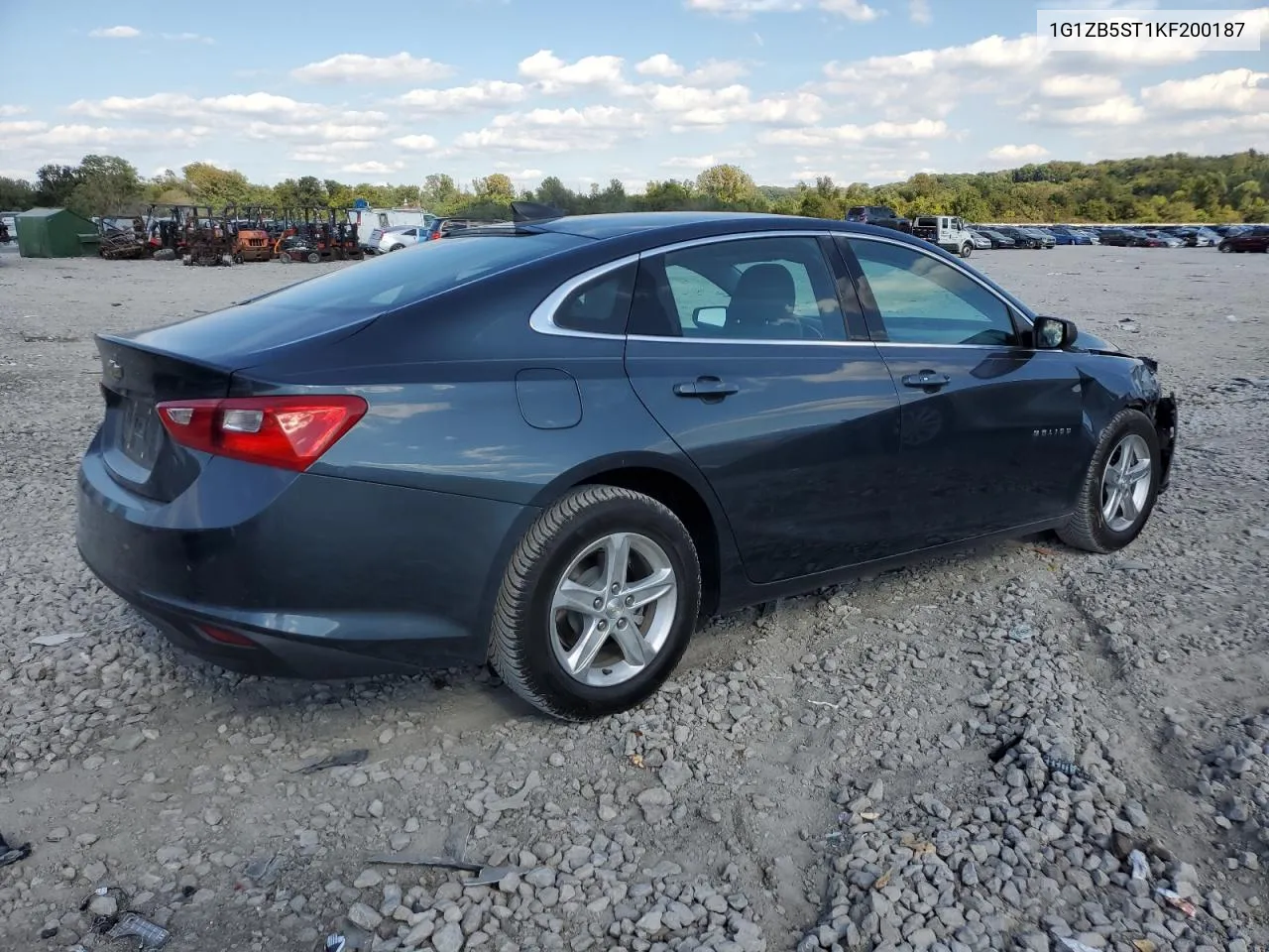 2019 Chevrolet Malibu Ls VIN: 1G1ZB5ST1KF200187 Lot: 72331474