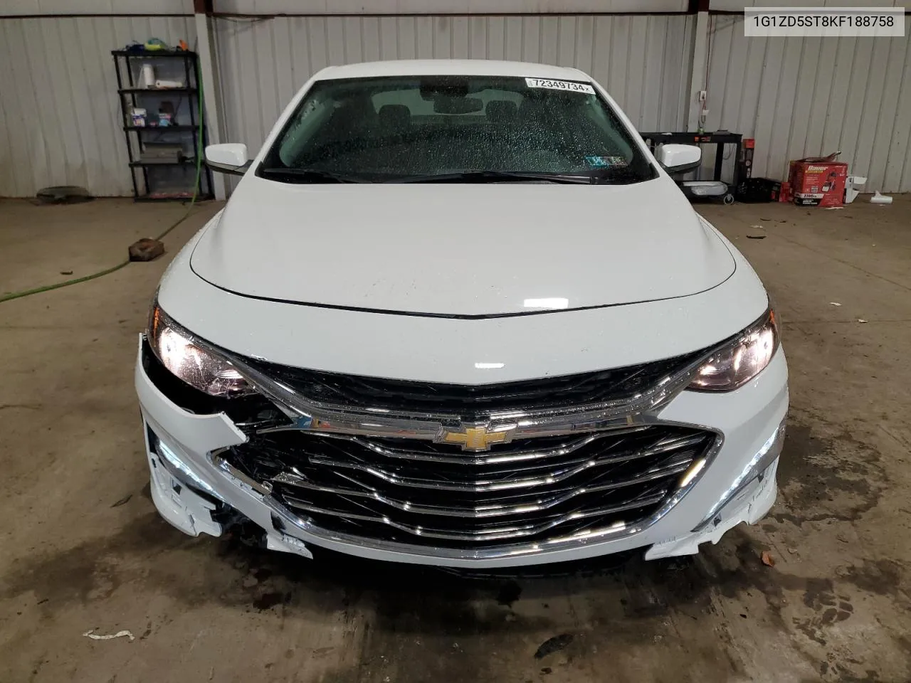 2019 Chevrolet Malibu Lt VIN: 1G1ZD5ST8KF188758 Lot: 72349734