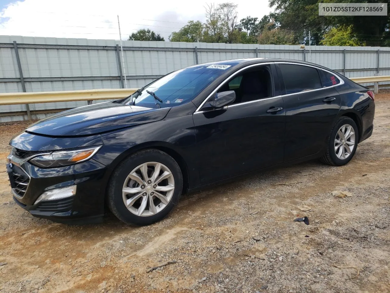 2019 Chevrolet Malibu Lt VIN: 1G1ZD5ST2KF128569 Lot: 72458454