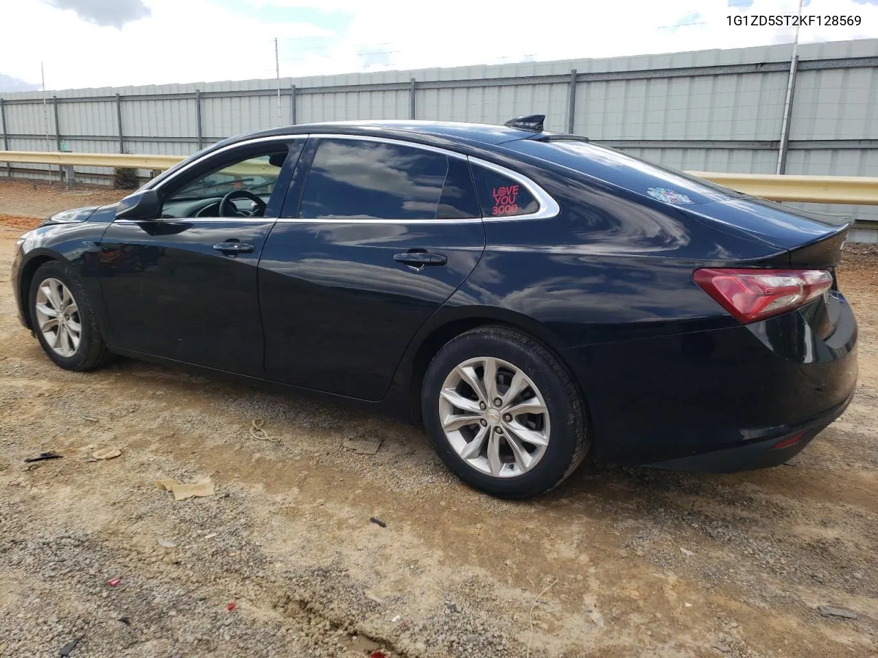 2019 Chevrolet Malibu Lt VIN: 1G1ZD5ST2KF128569 Lot: 72458454