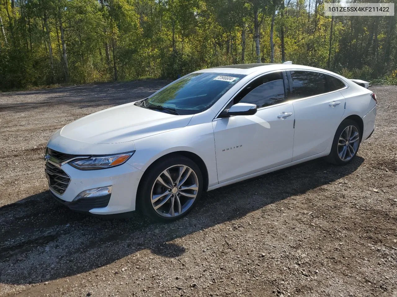 1G1ZE5SX4KF211422 2019 Chevrolet Malibu Premier