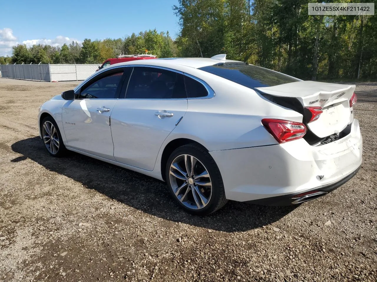 1G1ZE5SX4KF211422 2019 Chevrolet Malibu Premier