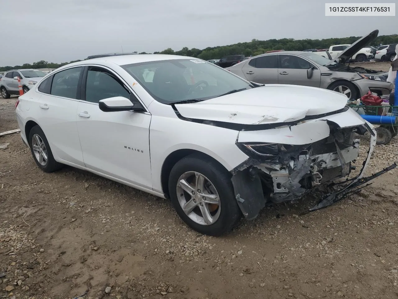 2019 Chevrolet Malibu Ls VIN: 1G1ZC5ST4KF176531 Lot: 72598244