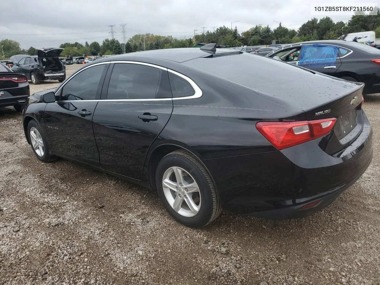 2019 Chevrolet Malibu Ls VIN: 1G1ZB5ST8KF211560 Lot: 72617384