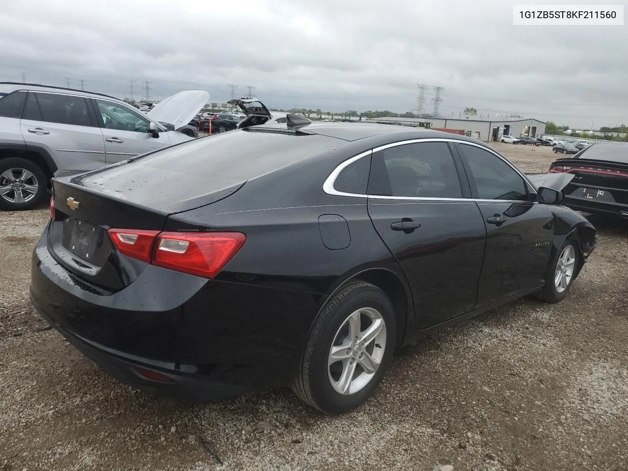 2019 Chevrolet Malibu Ls VIN: 1G1ZB5ST8KF211560 Lot: 72617384