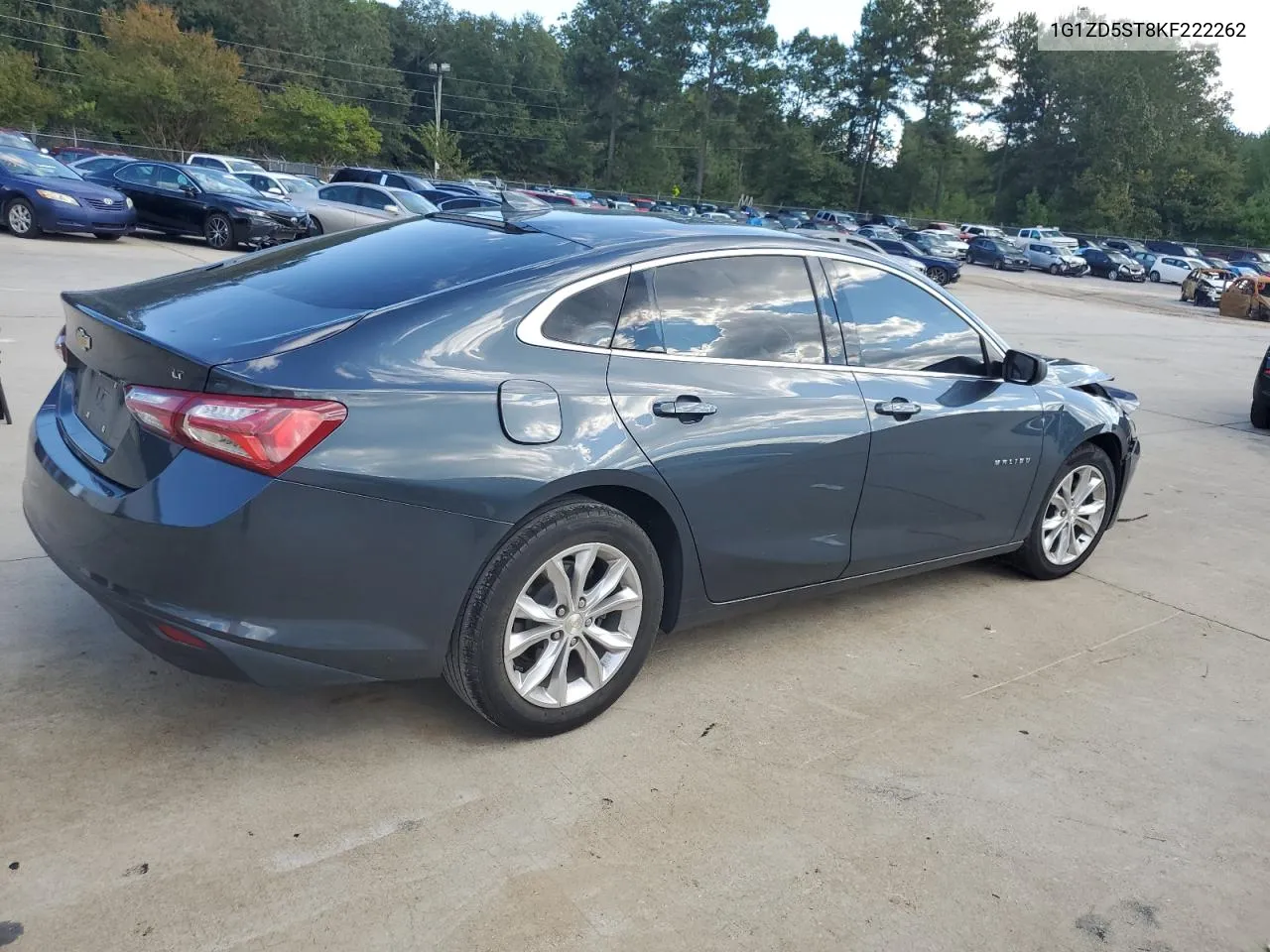 2019 Chevrolet Malibu Lt VIN: 1G1ZD5ST8KF222262 Lot: 72659084