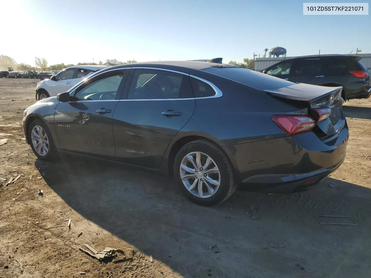 2019 Chevrolet Malibu Lt VIN: 1G1ZD5ST7KF221071 Lot: 72711684