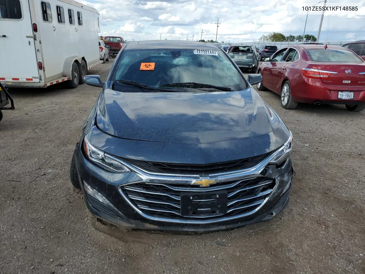 2019 Chevrolet Malibu Premier VIN: 1G1ZE5SX1KF148585 Lot: 72732744