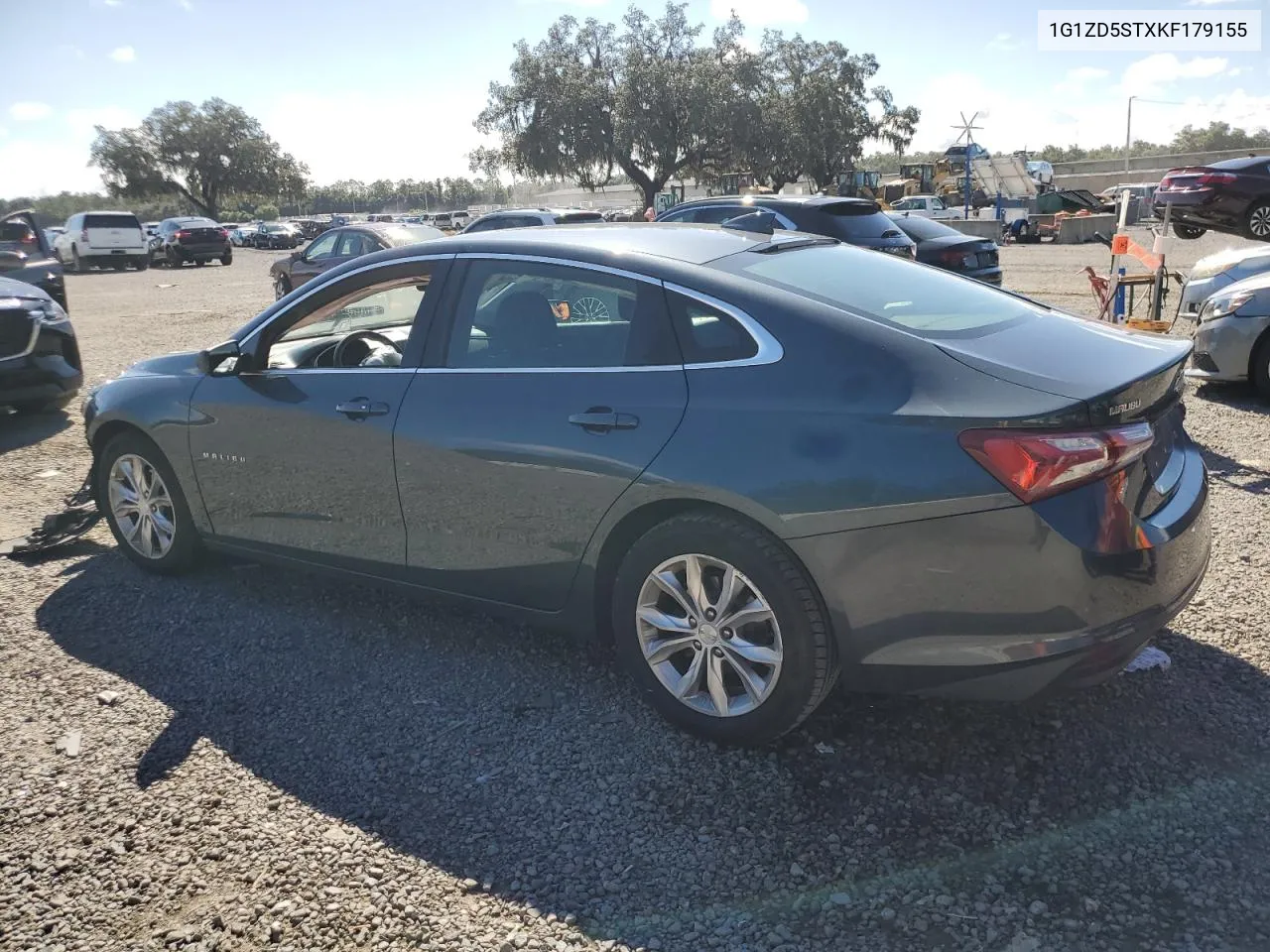 2019 Chevrolet Malibu Lt VIN: 1G1ZD5STXKF179155 Lot: 72735264