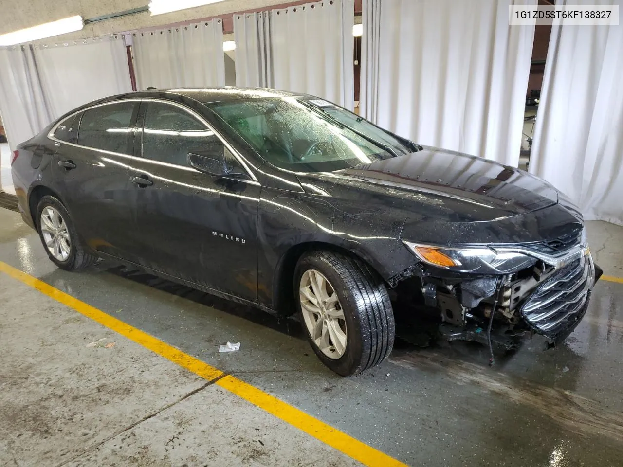 2019 Chevrolet Malibu Lt VIN: 1G1ZD5ST6KF138327 Lot: 72743474