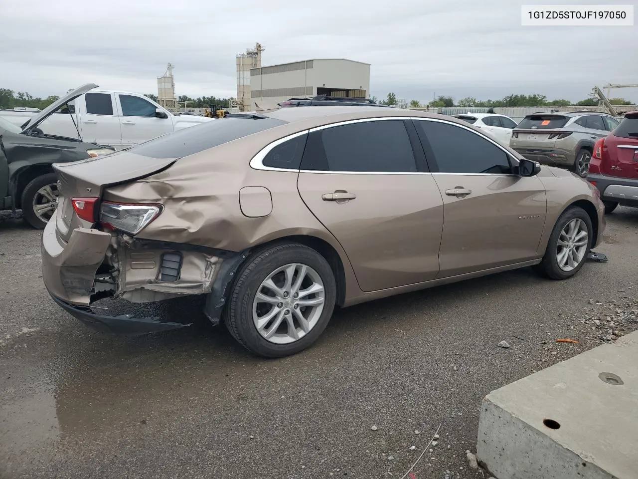 2019 Chevrolet Malibu Lt VIN: 1G1ZD5ST0JF197050 Lot: 72754574