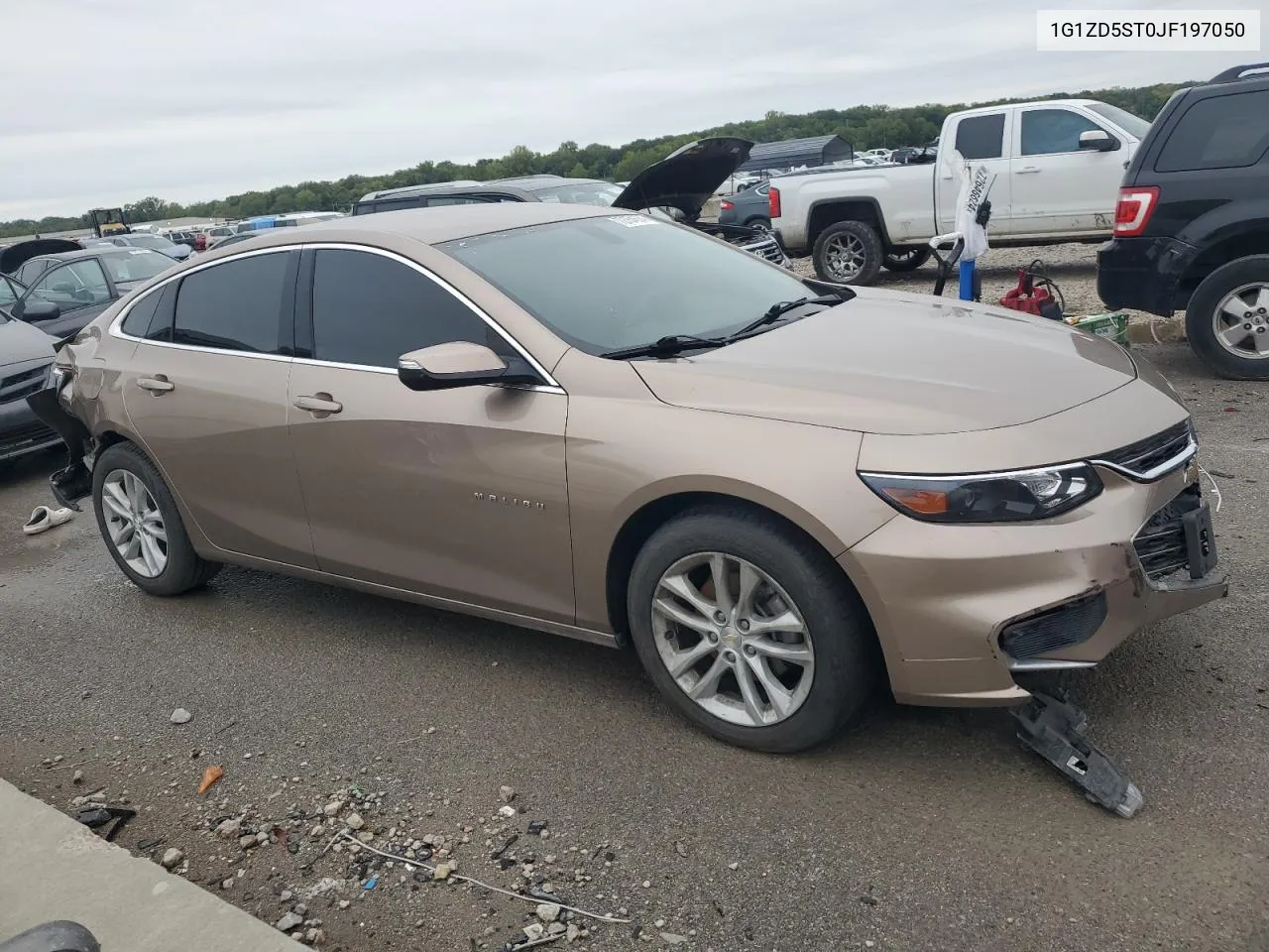 2019 Chevrolet Malibu Lt VIN: 1G1ZD5ST0JF197050 Lot: 72754574