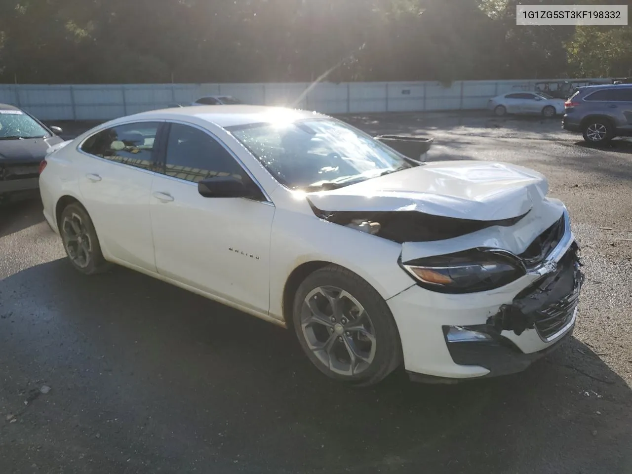 2019 Chevrolet Malibu Rs VIN: 1G1ZG5ST3KF198332 Lot: 72945694