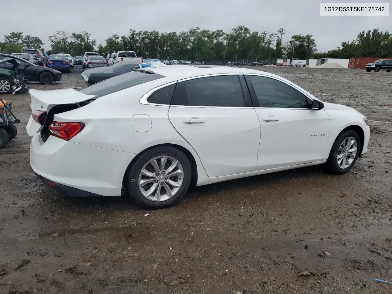 2019 Chevrolet Malibu Lt VIN: 1G1ZD5ST5KF175742 Lot: 72951084