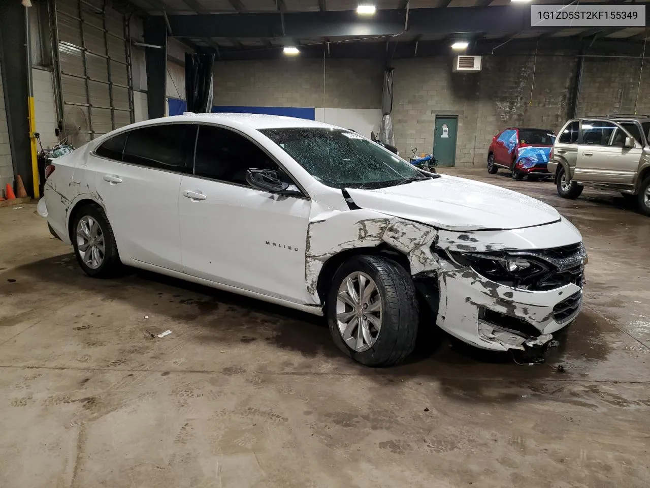 1G1ZD5ST2KF155349 2019 Chevrolet Malibu Lt